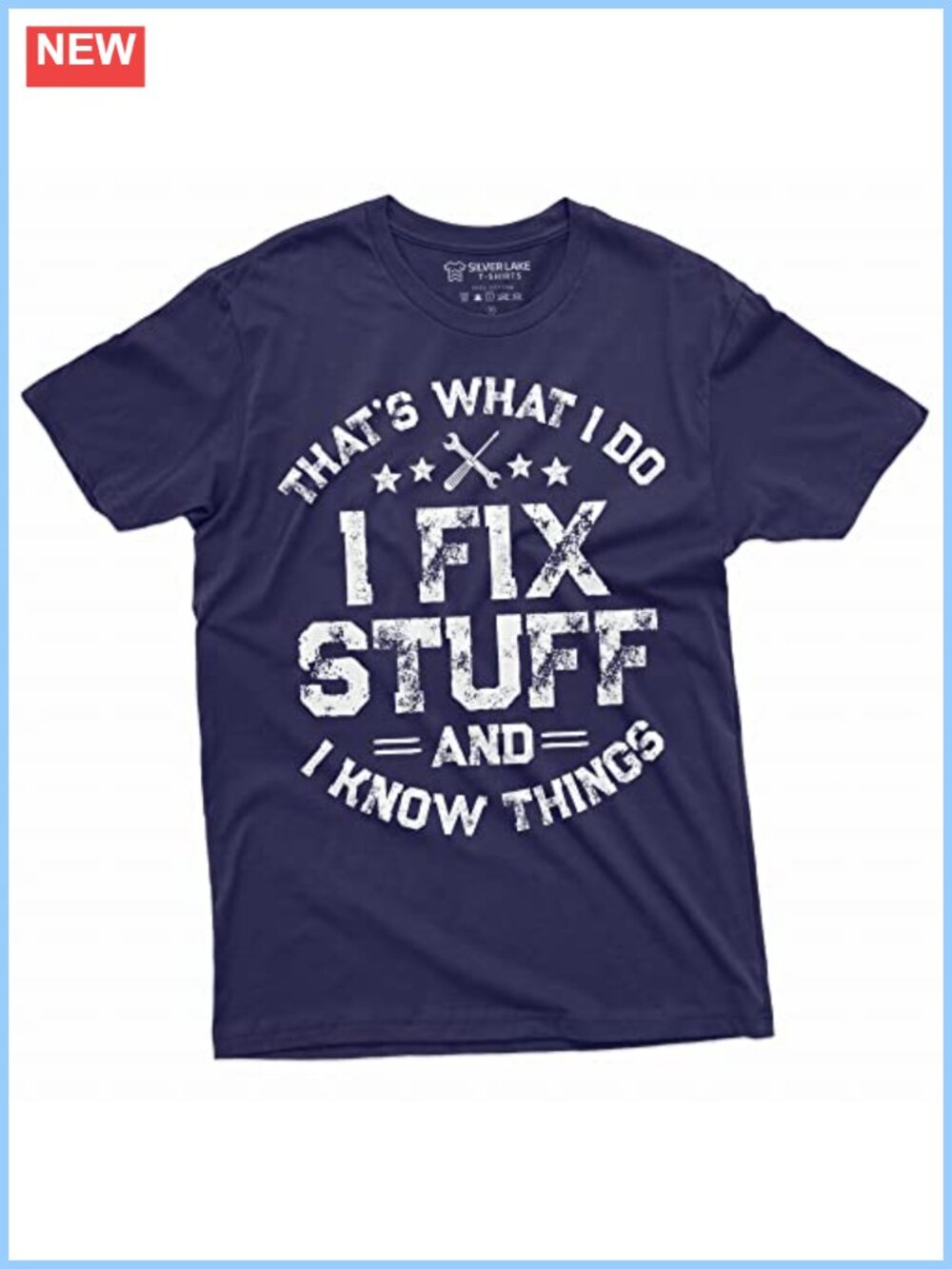 Funny Mechanic Engineer T-Shirt Novelty Graphic Tee 100% Cotton